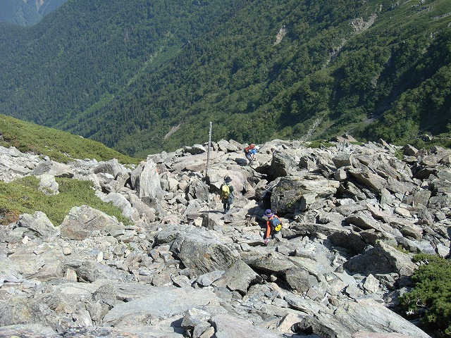 【北岳】登山日記2010年9月