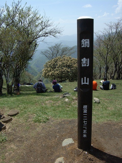 【鍋割山～塔ノ岳】登山日記2011年5月