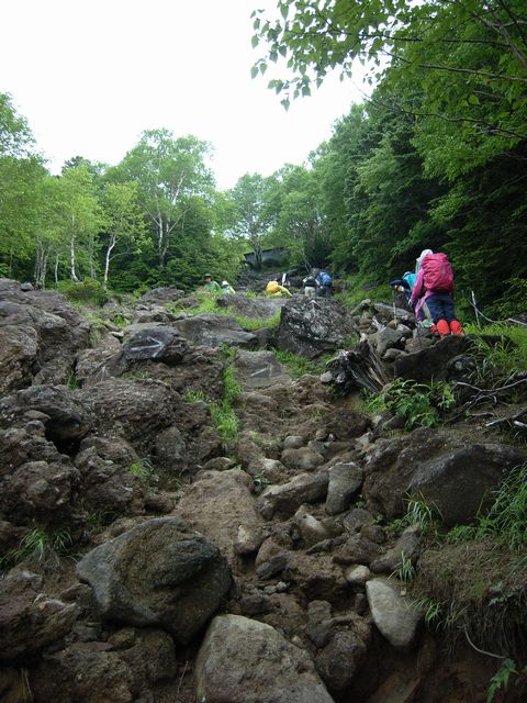 【男体山】登山日記2012年7月