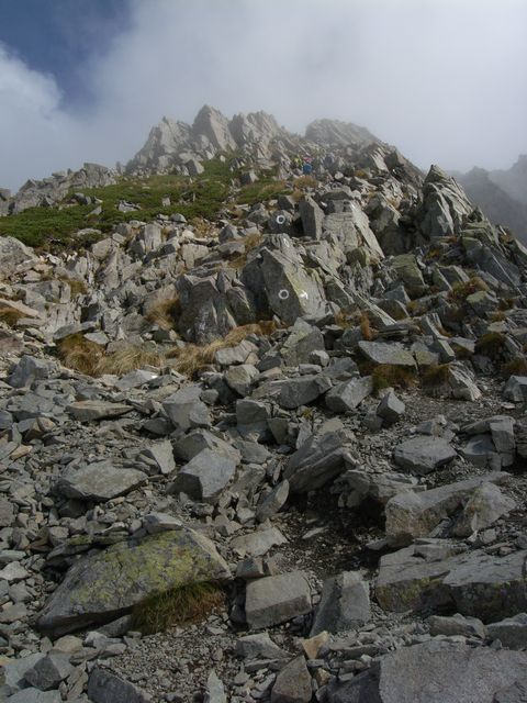 【奥穂高岳】登山日記2011年9月