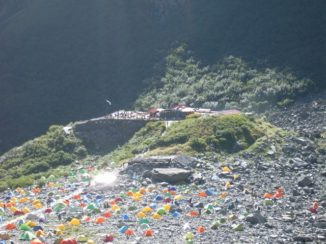 【奥穂高岳】登山日記2011年9月