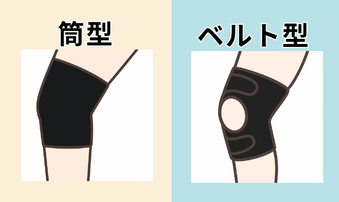 登山に使える膝サポーターの種類と特徴