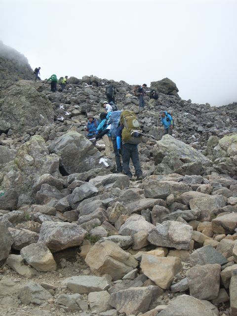 【槍ヶ岳～奥穂高岳】登山日記2012年9月