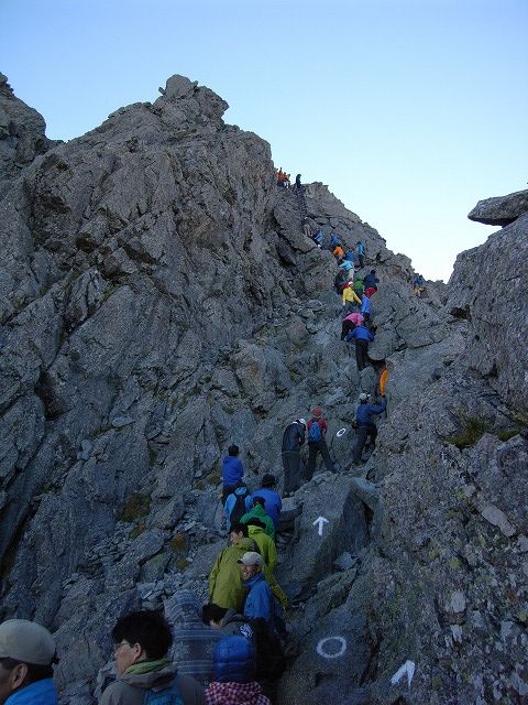 【槍ヶ岳～奥穂高岳】登山日記2012年9月