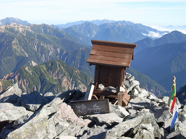 【槍ヶ岳～奥穂高岳】登山日記2012年9月