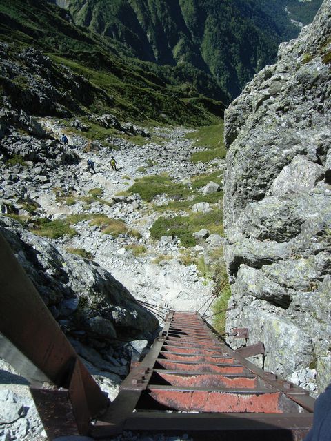 【槍ヶ岳～奥穂高岳】登山日記2012年9月