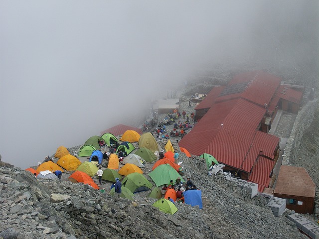 【槍ヶ岳～奥穂高岳】登山日記2012年9月